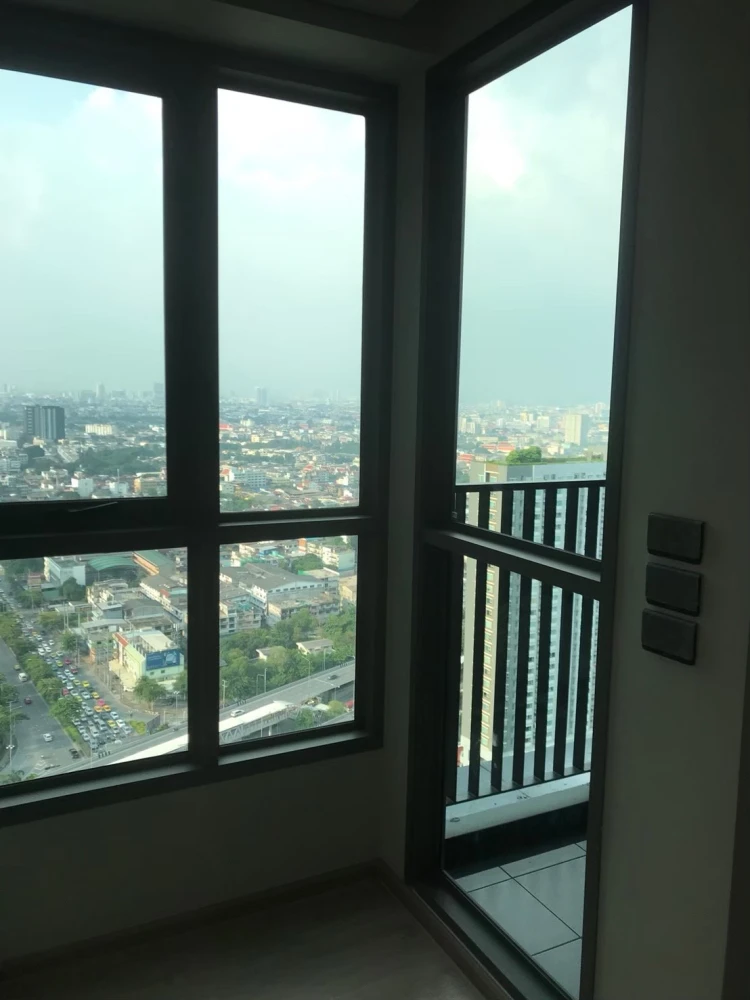 Whizdom Station Ratchada-Tha Phra for sale, nice room, high floor, good ventilation, reserve now, don't miss out++