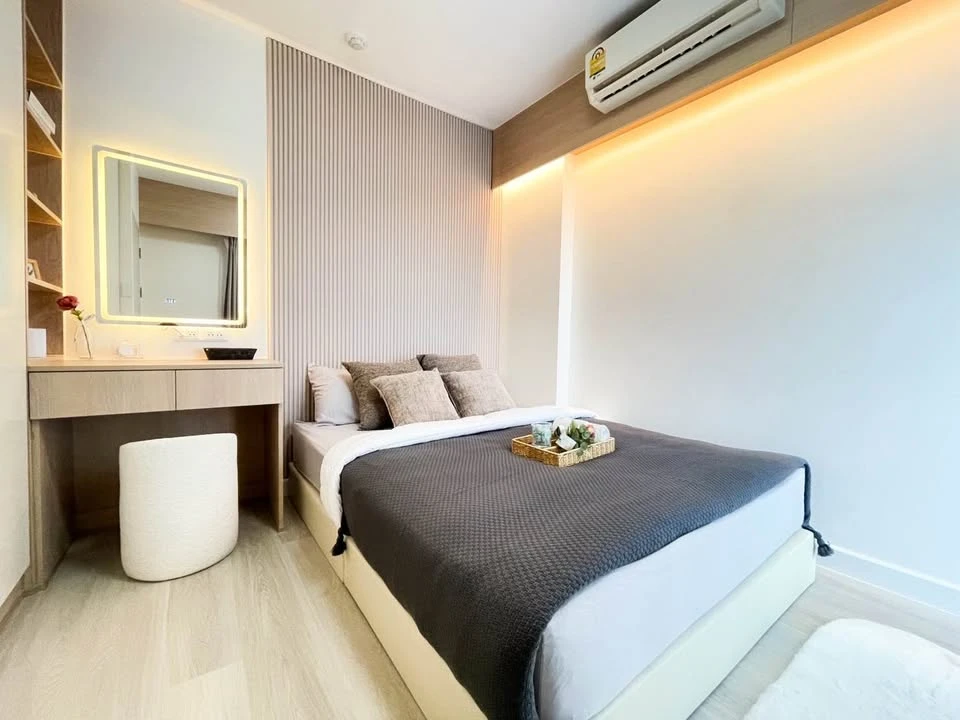 For sale: Supalai City Resort Ratchada-Huai Khwang, 2 bedrooms, 1 bathroom. Stylish and well-decorated, a very comfortable place to live. Book now!