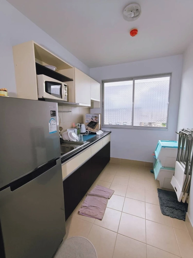 For sale: Supalai City Resort Phra Nangklao – Chao Phraya Station. The unit is in good condition, ideal for those looking for a ready-to-move-in condo
