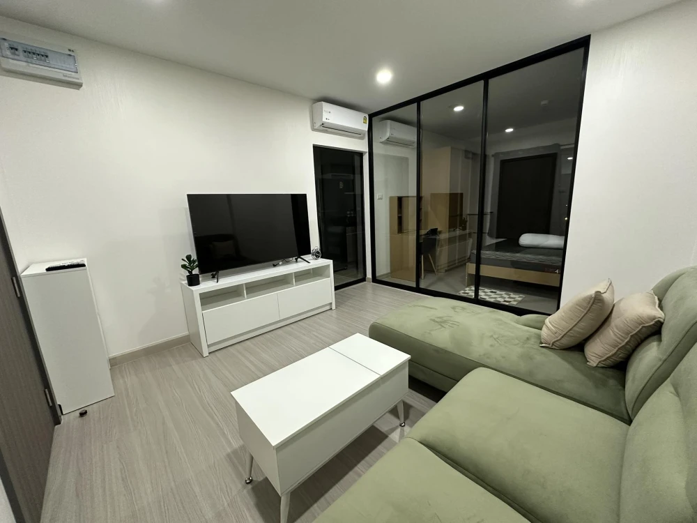 For sale: Supalai City Resort Sukhumvit 107, open view, good ventilation, quiet, private, fully furnished, ready to move in, book now.