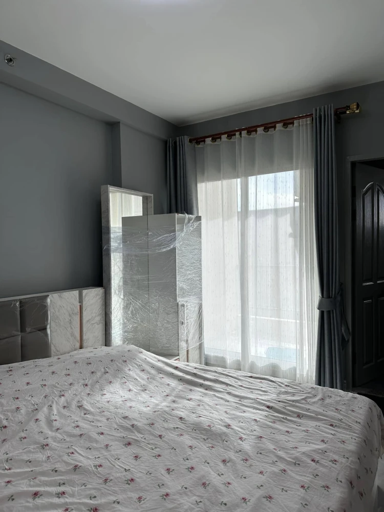 Supalai City Home Srinakarin for sale, fully furnished, with built-in kitchen, must reserve quickly.