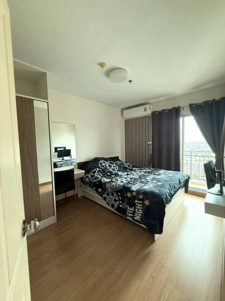 Sell Supalai Veranda Rattanathibet, 2 bedrooms, beautiful view, overlooking the train If interested, hurry up to reserve. Don't be late.