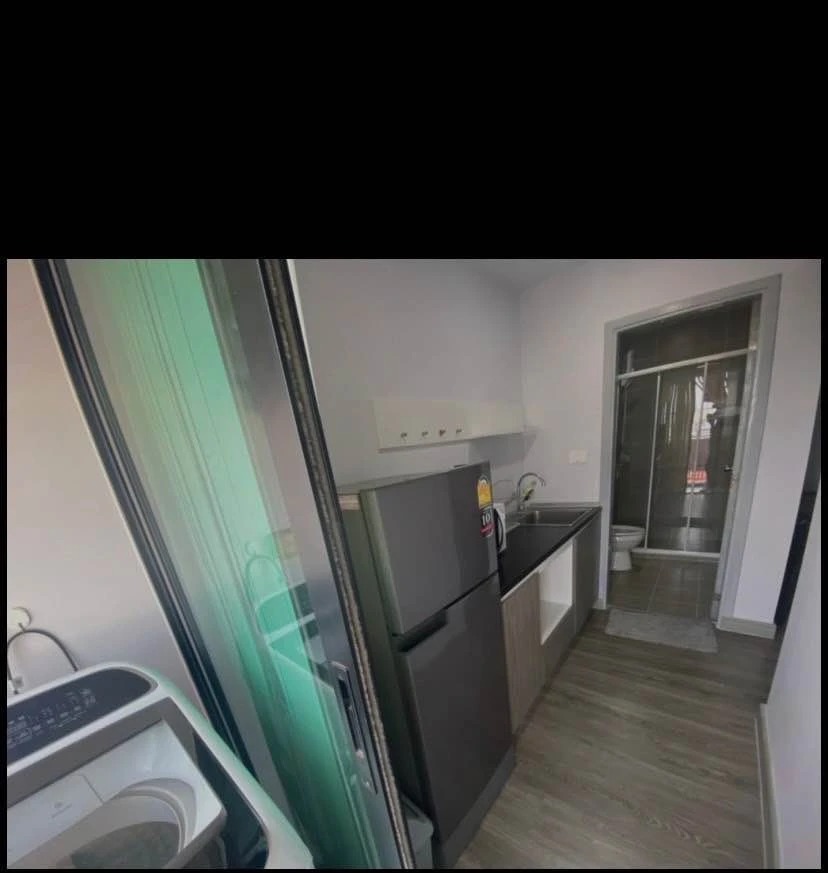 For sale, Sabai Sabai Condo Sukhumvit 115, room on the 7th floor, the room has a table, cabinet, and bed ready. If you don't reserve, you will really