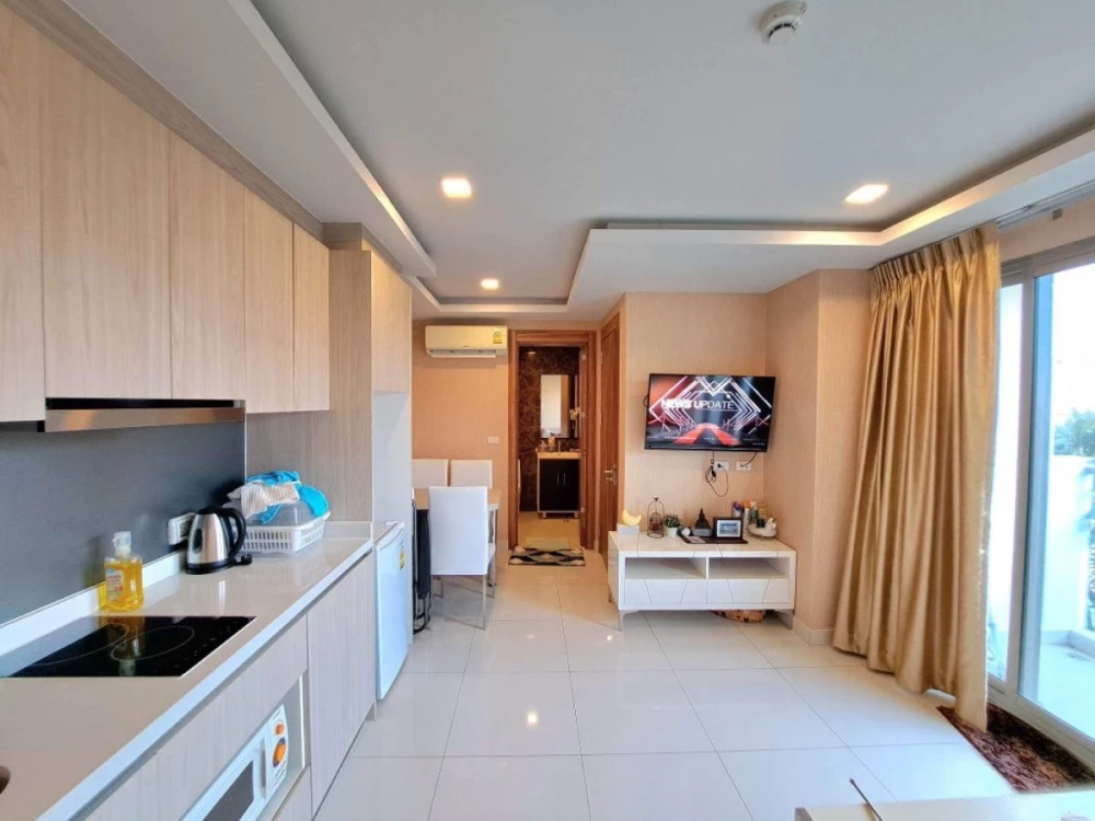 For sale: Arcadia Beach Resort, 2nd floor, fully furnished and equipped with appliances. Book now, don't miss out.