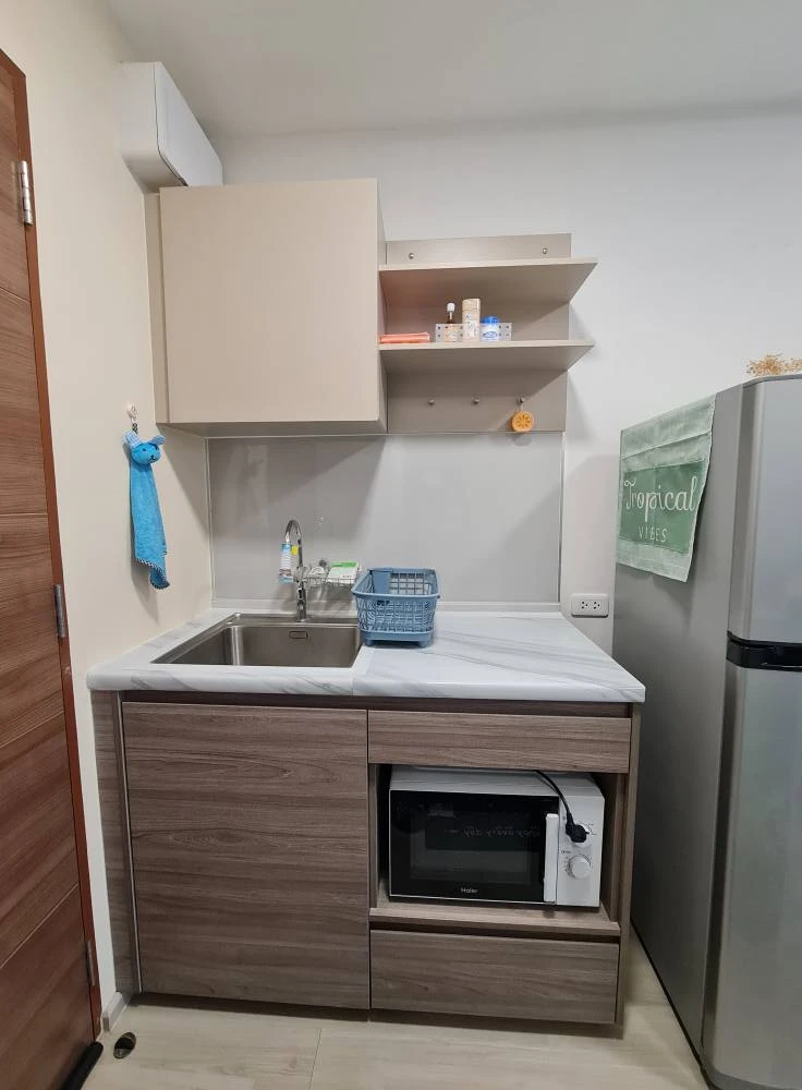 For sale, for rent Plum Condo Saphanmai Station, separate rooms, clearly divided into zones, come and reserve now.