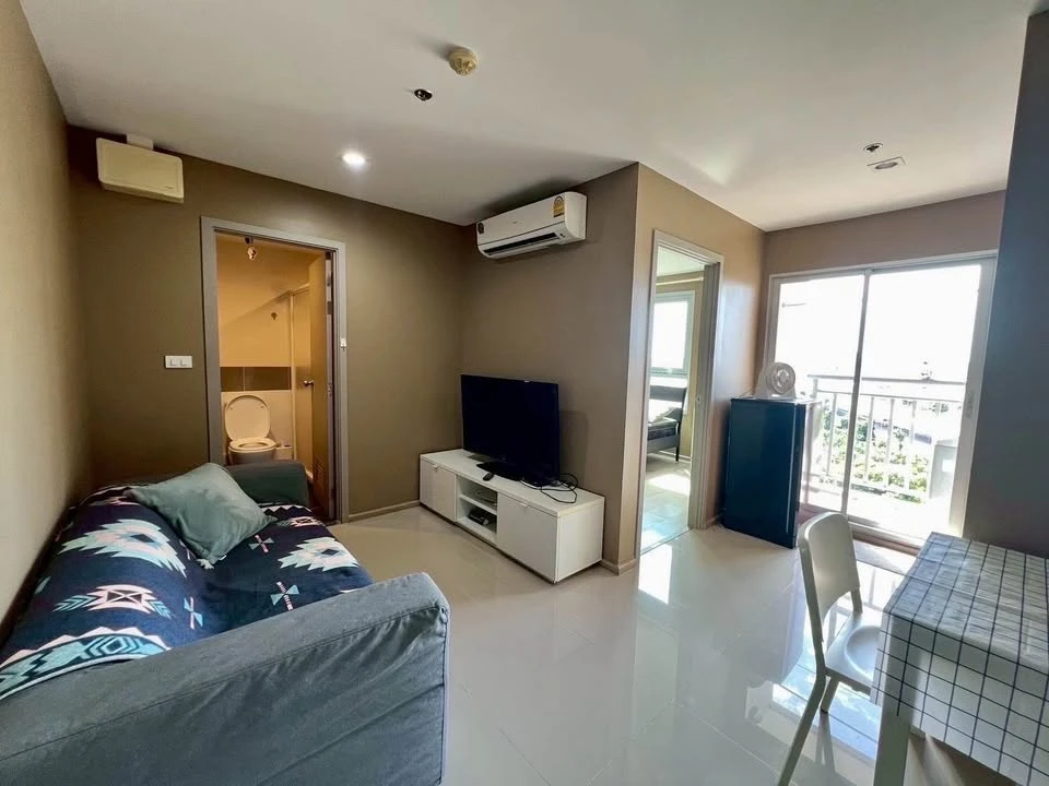 Sell and rent THE RICH PARK CHAOPHRAYA room with furniture decoration + complete electrical appliances, don't miss it