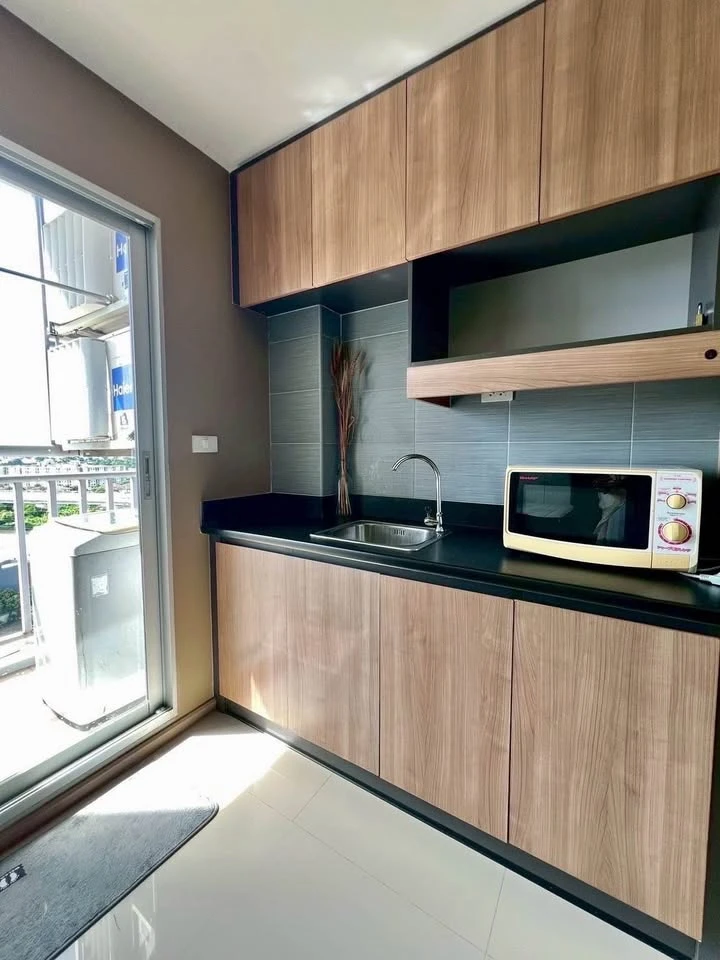 Sell and rent THE RICH PARK CHAOPHRAYA room with furniture decoration + complete electrical appliances, don't miss it