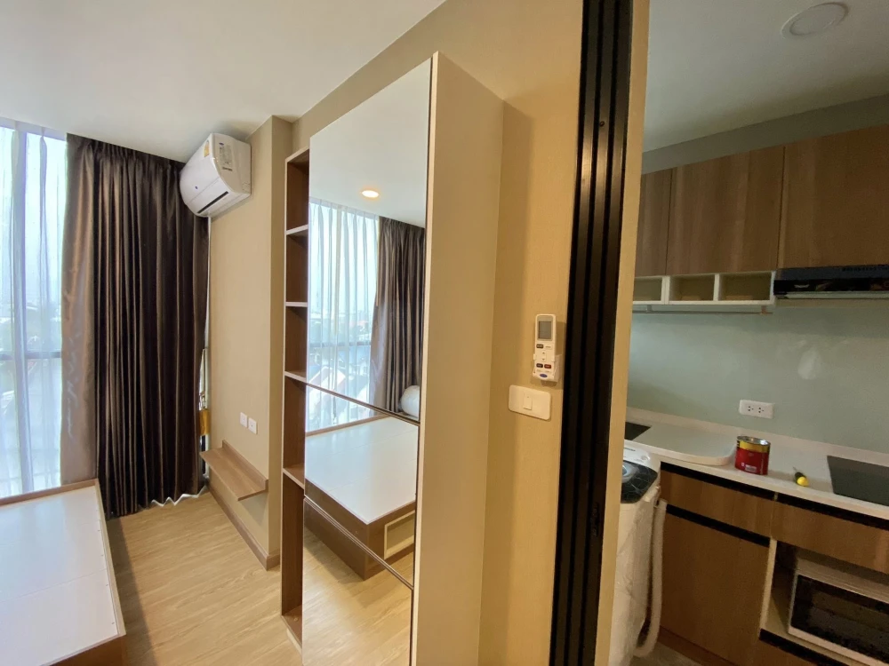 For sale or rent: Condo at THE CUBE SOUTH Chaengwattana 15/1. Nice unit, fully furnished with appliances. Just bring your suitcase and move in!