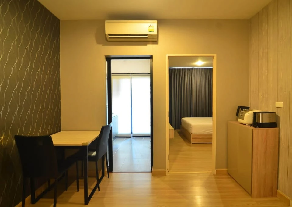 For sale, for rent, condo The Niche Mono Ratchavipha, a nice room, complete in one place, book now!