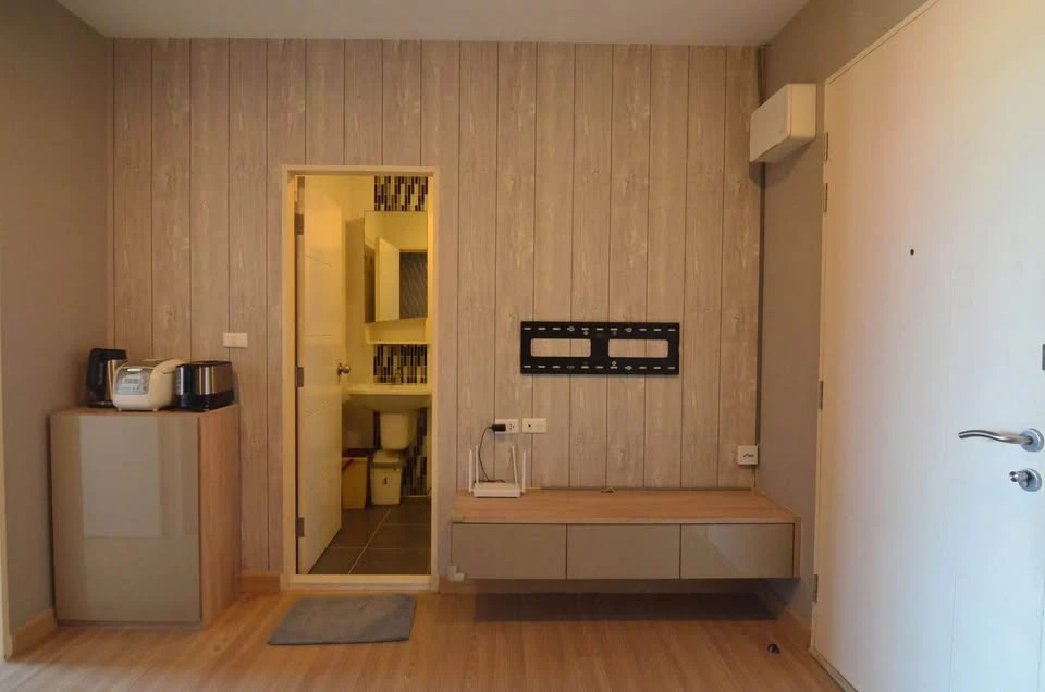 For sale, for rent, condo The Niche Mono Ratchavipha, a nice room, complete in one place, book now!