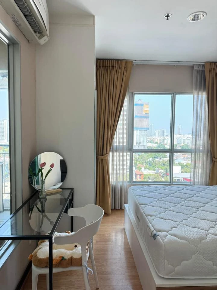 For sale, for rent, Condo The Aspire Rama 4, 19th floor, good view, ready to move in, convenient transportation, don't miss it!