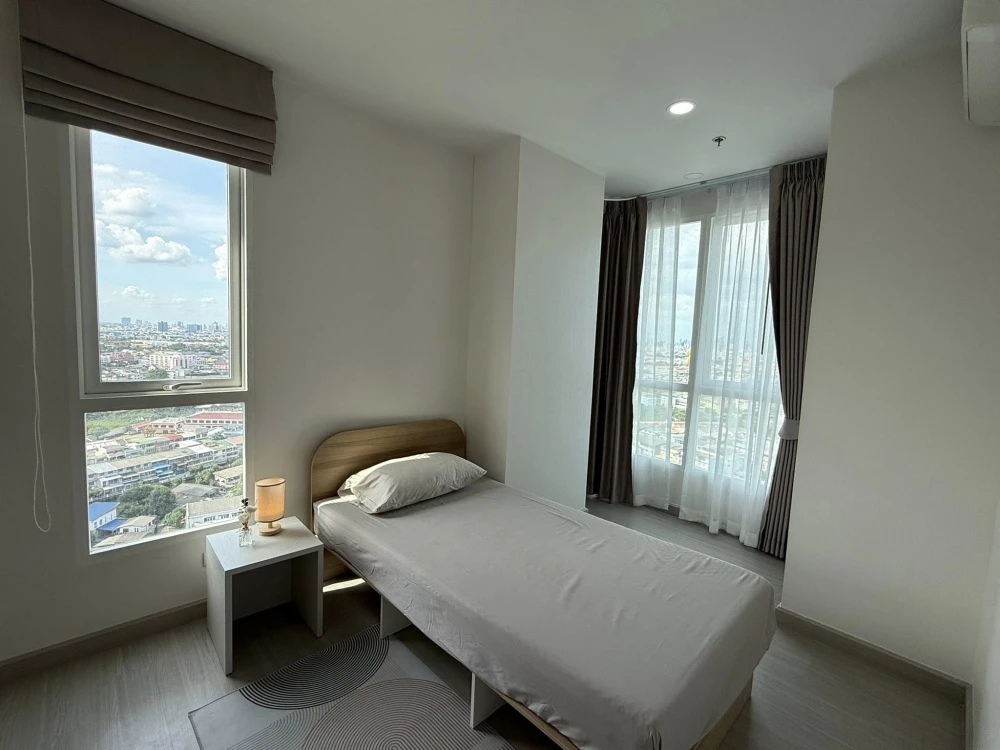For sale, for rent, Supalai Loft Condo, Sathorn-Ratchapruek, corner room, 23rd floor, high view, good price, convenient transportation, book now.