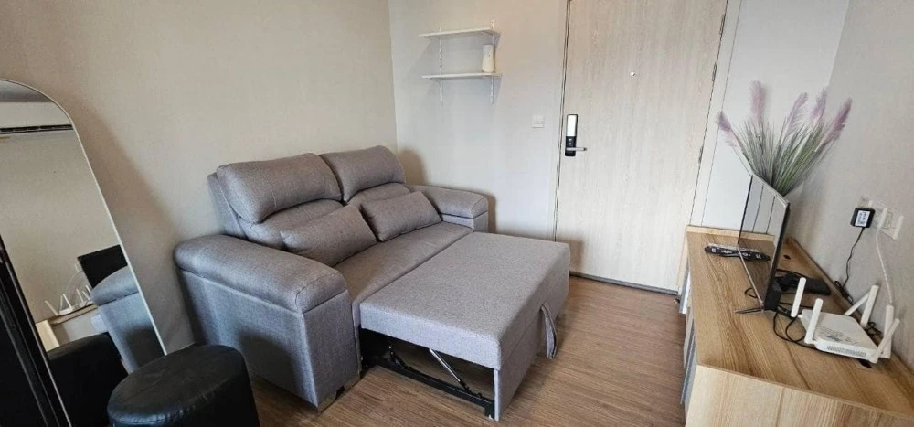 For sale, rent!! Condo Matrix Rama 9-Ramkhamhaeng, 32nd floor, city view, fully furnished, ready to move in, book now!!