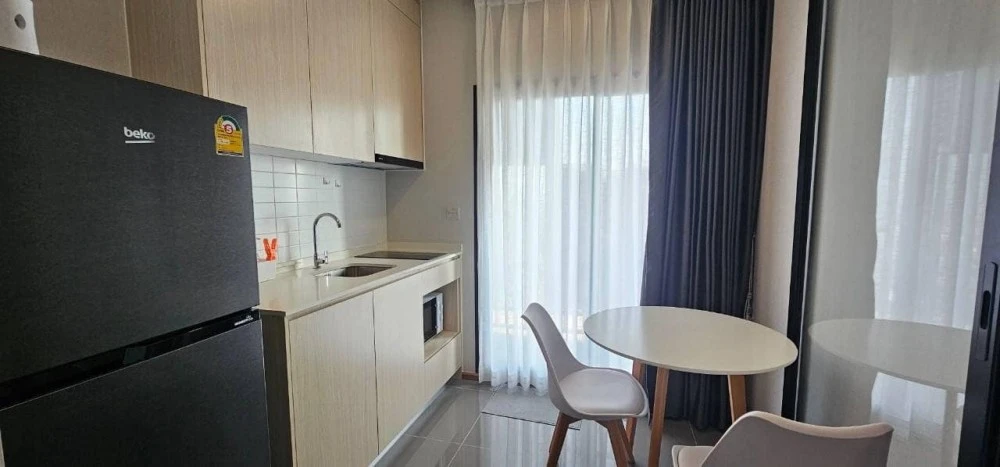 For sale, rent!! Condo Matrix Rama 9-Ramkhamhaeng, 32nd floor, city view, fully furnished, ready to move in, book now!!
