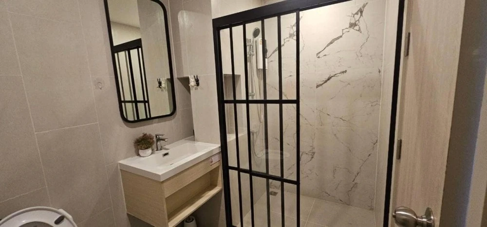 For sale, rent!! Condo Matrix Rama 9-Ramkhamhaeng, 32nd floor, city view, fully furnished, ready to move in, book now!!