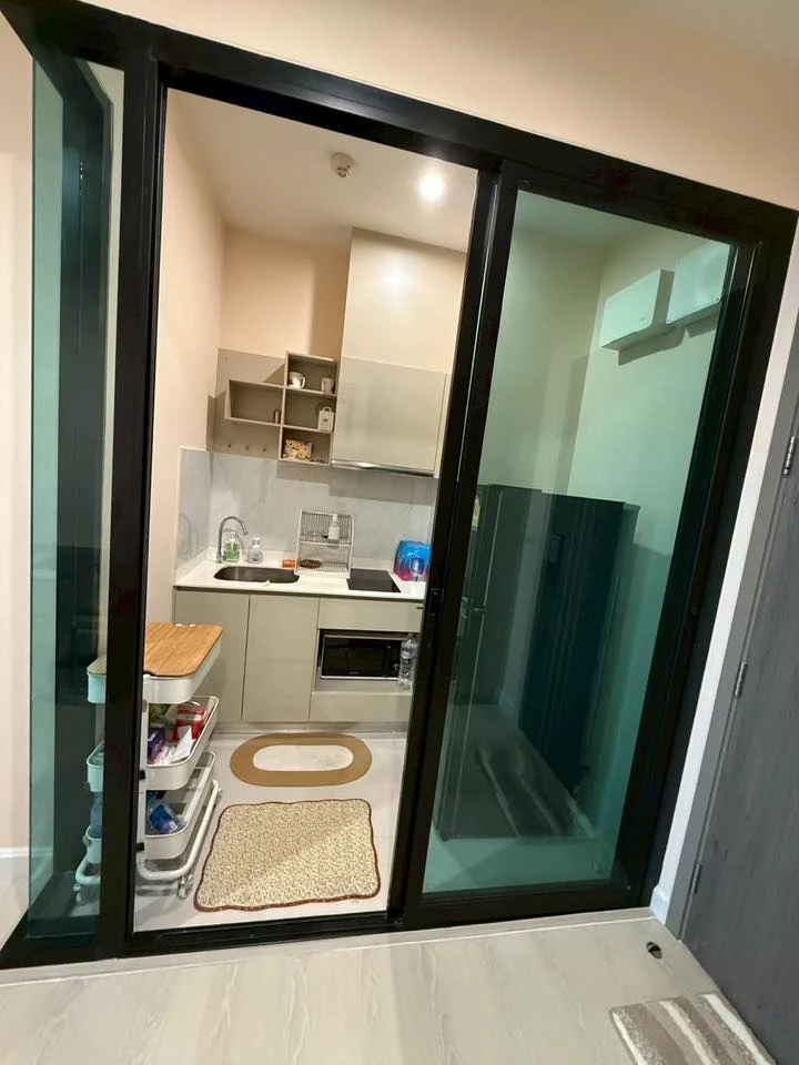 Condo for sale/rent, ready to move in, The Niche Pride Thonglor-Phetchaburi, bright room, pleasant view, built-in furniture, reserve now!