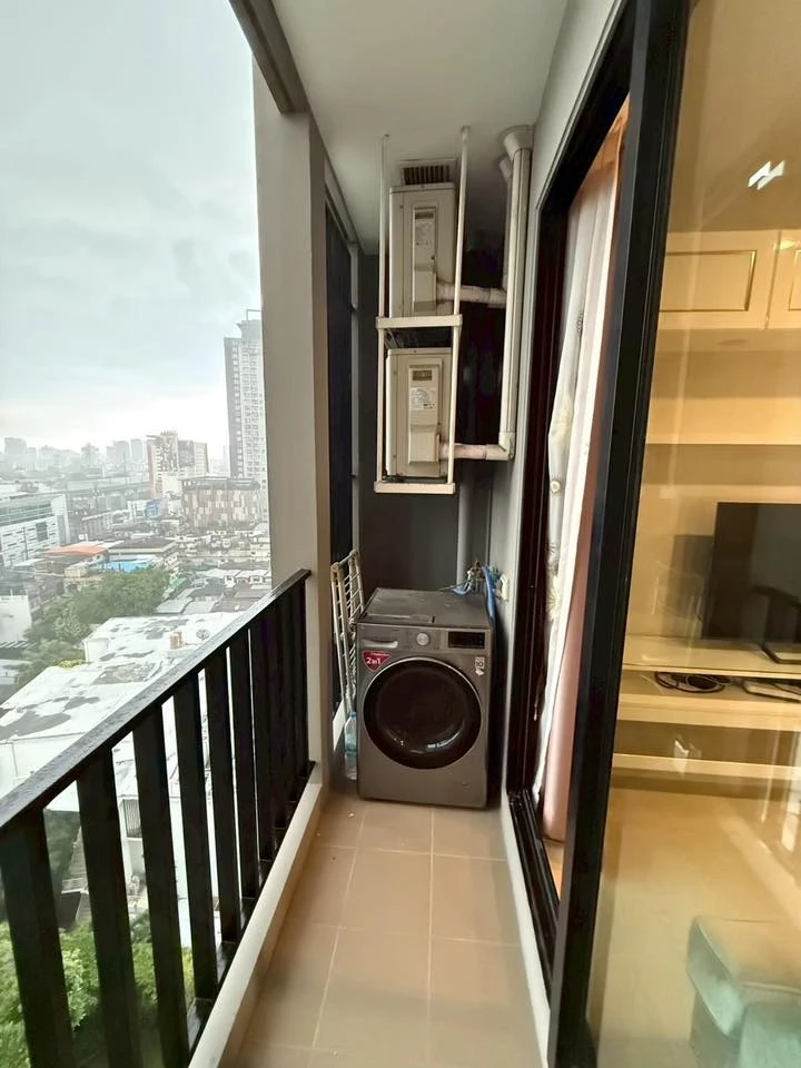 Condo for sale/rent, ready to move in, The Niche Pride Thonglor-Phetchaburi, bright room, pleasant view, built-in furniture, reserve now!
