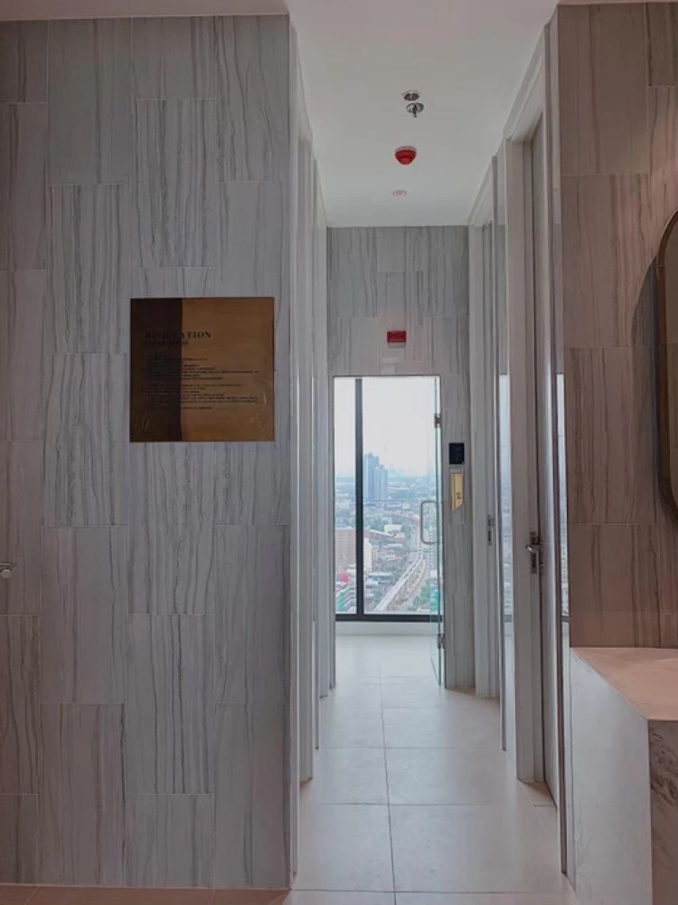 Condo for sale, rent, Knightsbridge Sukhumvit-Theparak, 21st floor, convenient travel. Hurry and reserve now.