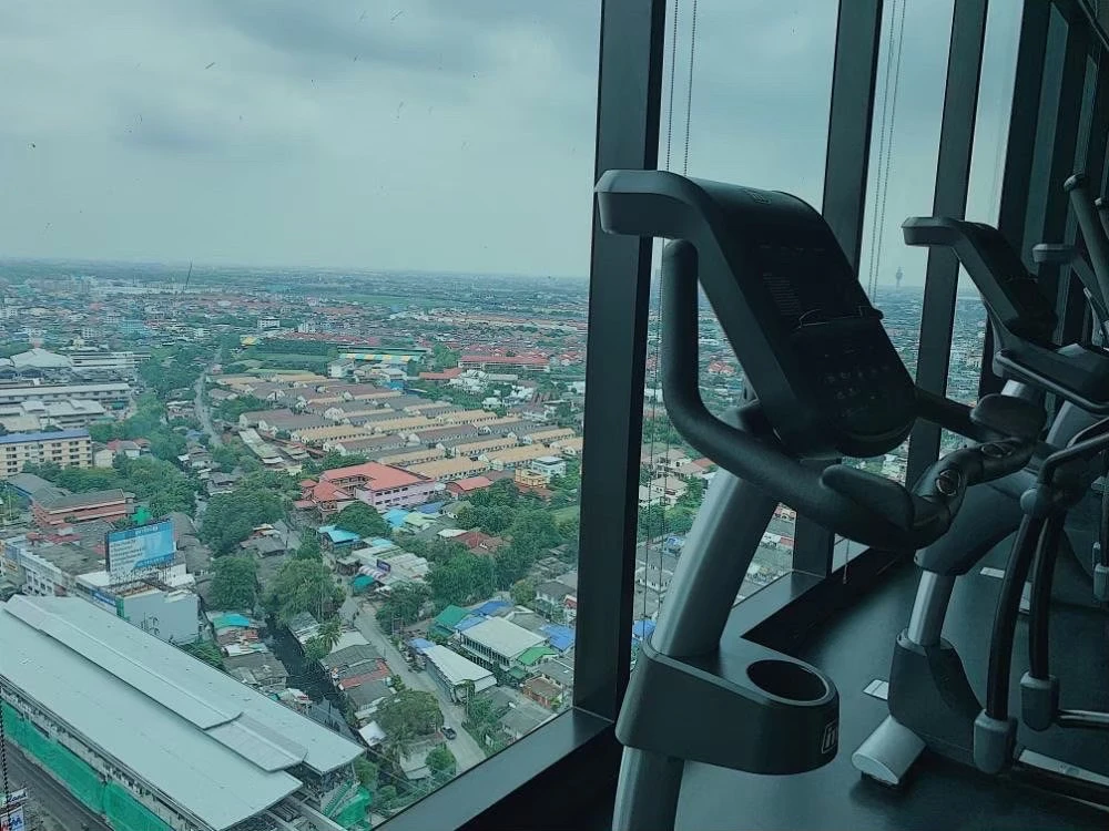Condo for sale, rent, Knightsbridge Sukhumvit-Theparak, 21st floor, convenient travel. Hurry and reserve now.