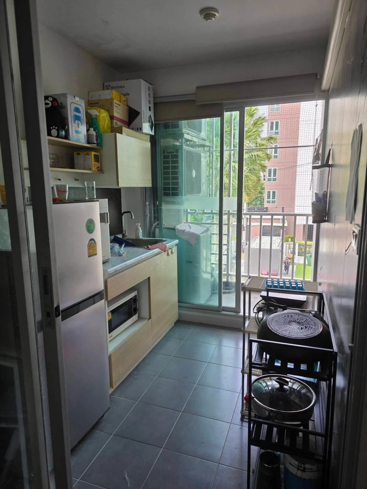 For sale:rent Baan Ruam Tang Fan 4 Petchkasem - Bang Khae, spacious room, comfortable, easy to breathe, private corner room, hurry and reserve now.