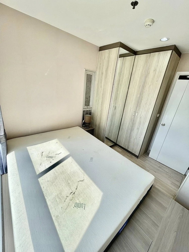 For sale, for rent, Plum Condo Ramkhamhaeng Station, 14th floor, good view, spacious room, usable area, fully furnished, reserve now.