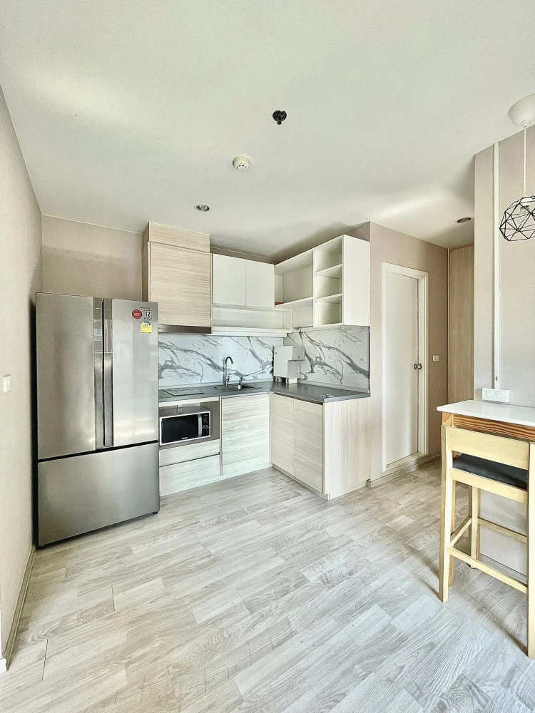 For sale, for rent, Plum Condo Ramkhamhaeng Station, 14th floor, good view, spacious room, usable area, fully furnished, reserve now.
