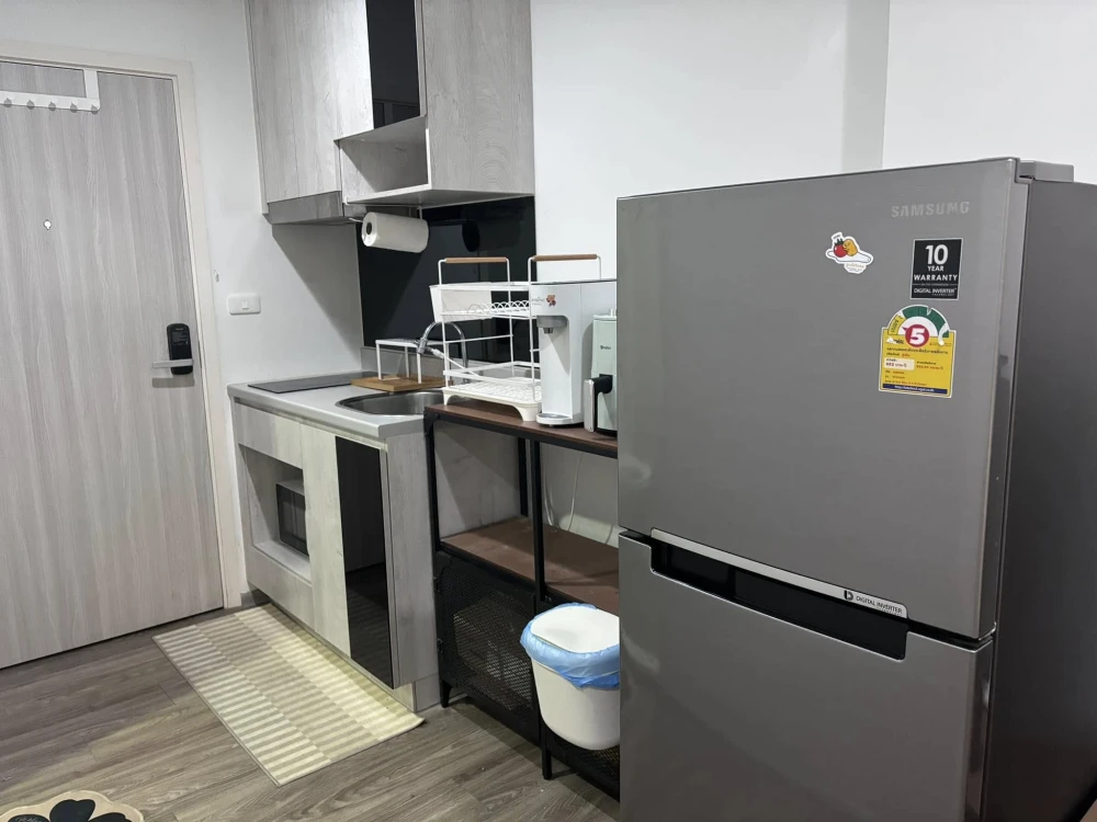 For sale, for rent Rich Park Terminal Phahon Yothin 59, bright and comfortable room, with electrical appliances, city view, reserve now!