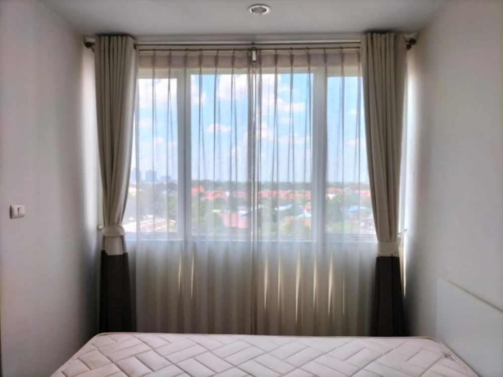 For sale, for rent, Sammakorn S9 Condominium, 7th floor, corner room, not crowded, suitable for relaxation, can't miss booking.