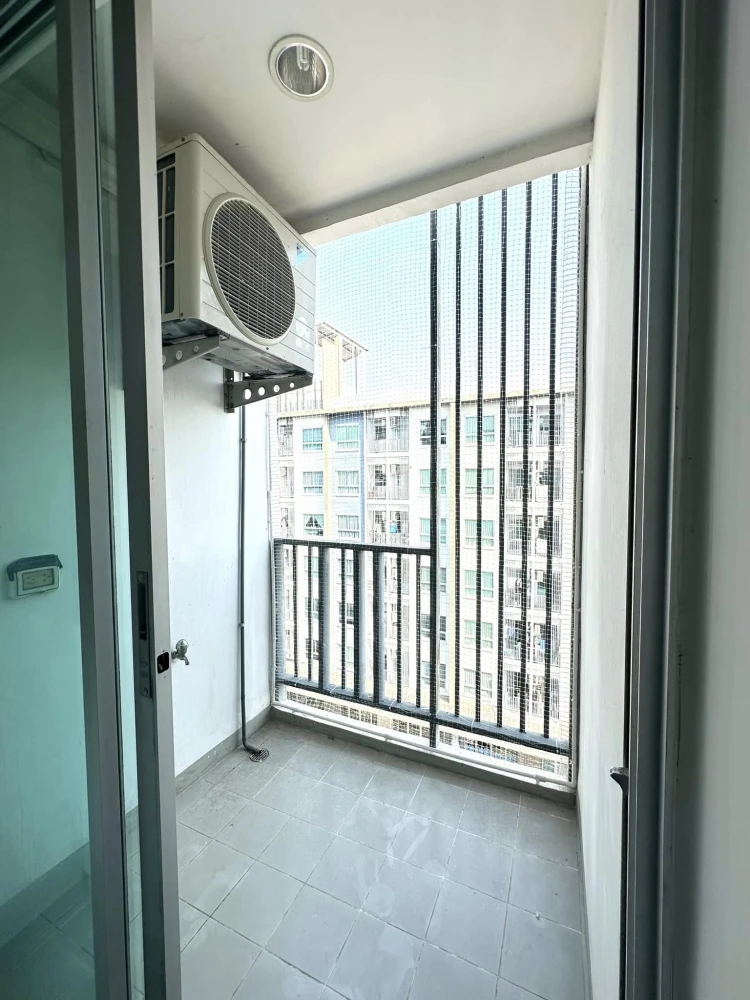 For sale: The Kit Lam Luk Ka Khlong 2 (Phase 1), beautiful room, beautiful view, corner room, next to fire escape, ready to move in, live there and ge