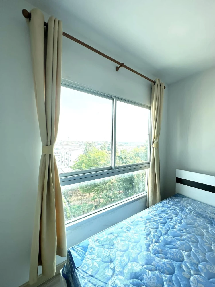 For sale: The Kit Lam Luk Ka Khlong 2 (Phase 1), beautiful room, beautiful view, corner room, next to fire escape, ready to move in, live there and ge