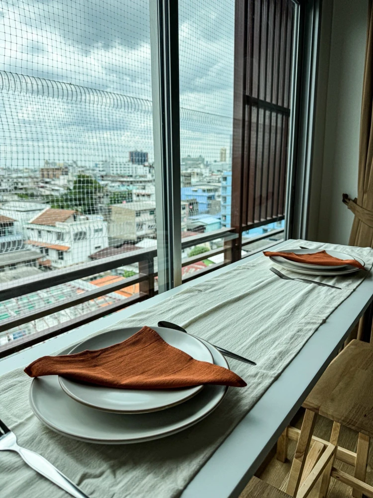For sale: The Seed Sathorn-Taksin, beautiful open view / kitchen and balcony, separate, well-decorated, comfortable to live in. Book now!