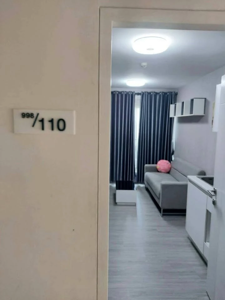 For sale: The Trust Condo Nakhon Pathom, cool and comfortable room, no sun at all in the morning or afternoon. This comfortable place to stay, you mus