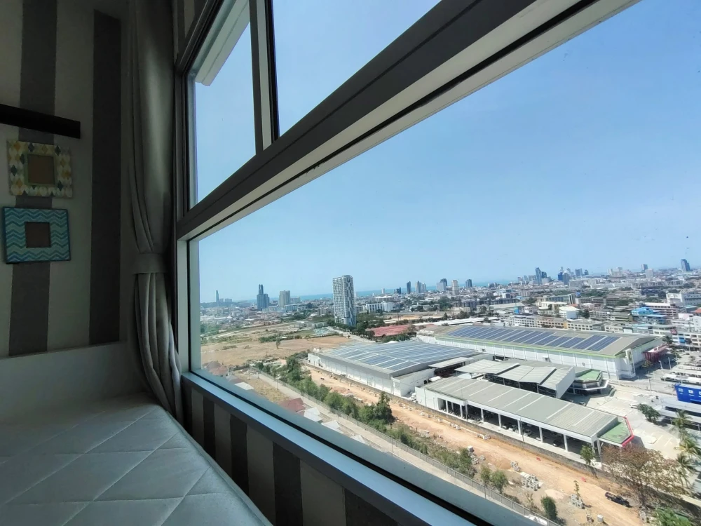 For sale: The Trust Condo Pattaya South (Pattaya South), 20th floor, city view & some sea view, room is not hot, windy, good ventilation, book now