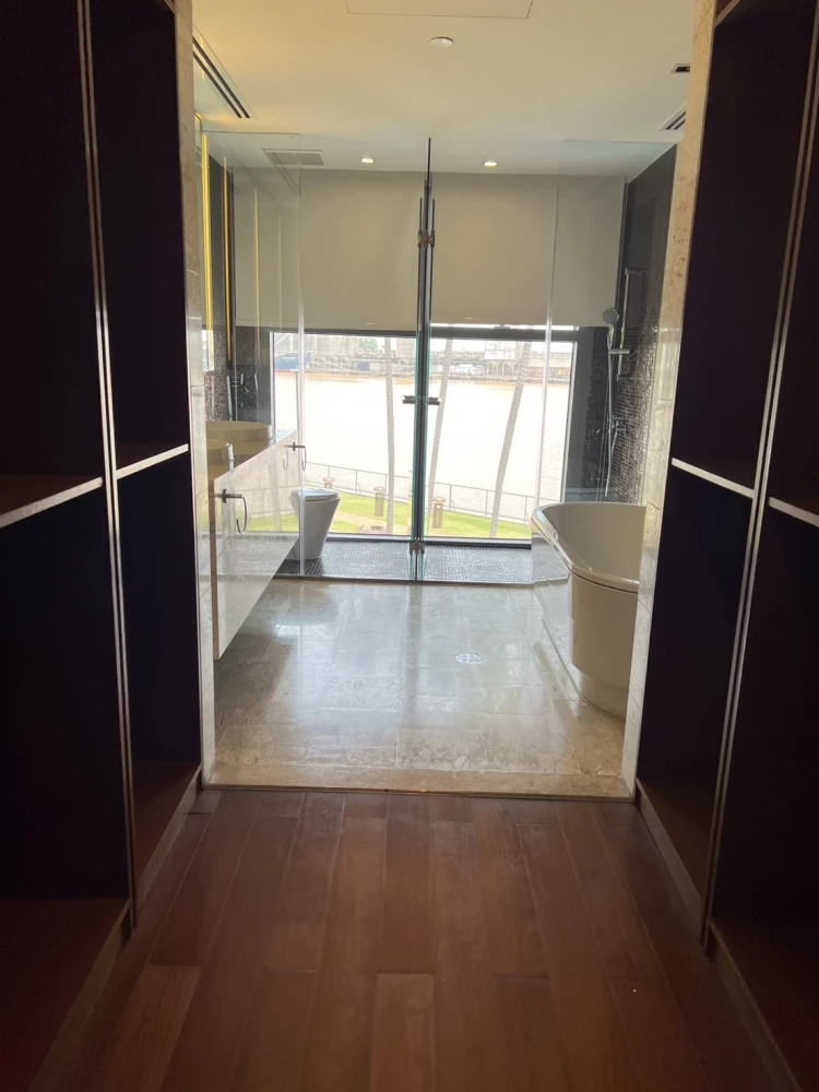 For sale: The Pano Rama 3, a luxury island villa on the Chao Phraya River, spacious area, single-family home feel, with a private swimming pool.