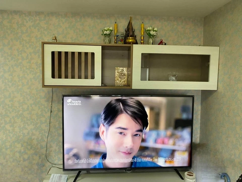 ขาย เดอะ ลอค 3 สุขุมวิท 101/1 อาคาร Lime ห้องสตูดิโอ ติดวอลเปเปอร์สุดเริ่ด ตกแต่งด้วยเฟอร์นิเจอร์บิวท์อินแบบครบครัน สนใจจองเลย