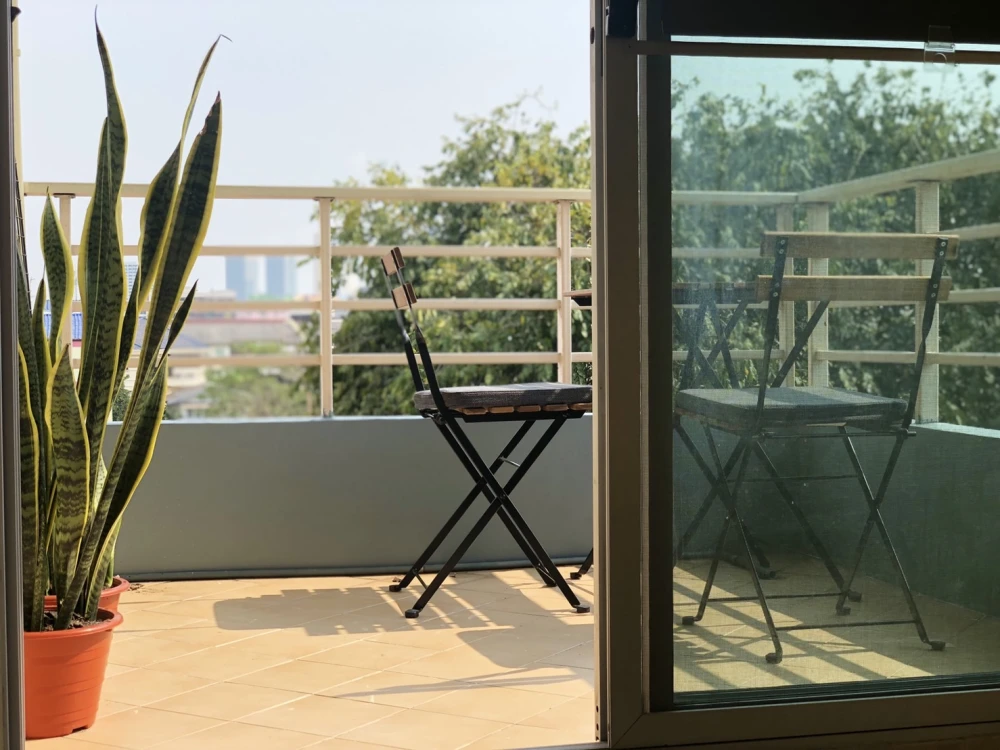 Sell The Log at Sukhumvit 101/1, corner room with privacy, wide balcony, tangible price, hurry to book