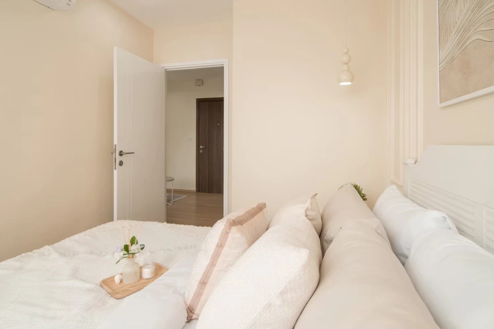 For sale: The Base Chaengwattana, 22nd floor, very high, beautiful view, open view, well decorated, very livable, good like this, reserve now.