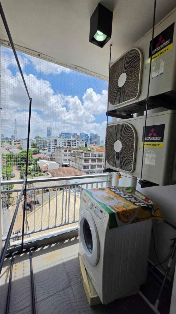 ขาย เดอะ เมเปิล รัชดา-ลาดพร้าว ชั้น 7 ห้องริม วิวเมือง กั้นแยกห้องครัว พร้อมเฟอร์นิเจอร์ครบ ดีแบบนี้ จะรออะไร