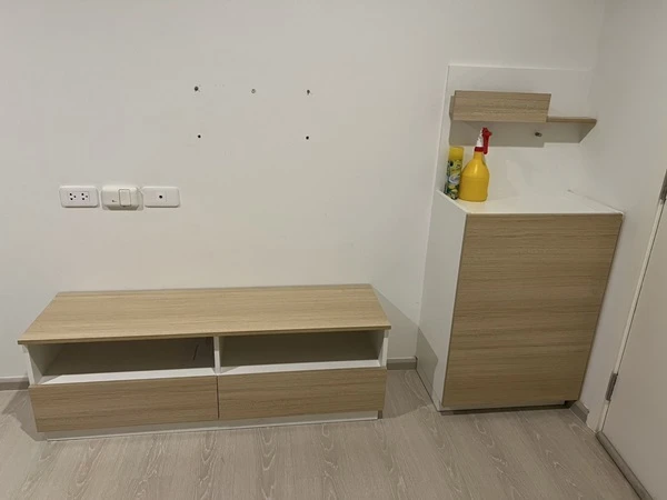 For sale: The Kit Plus Phahonyothin-Khukot Phase 2, Building D. Fully furnished, complete with appliances. Excellent location near Don Mueang Airport.