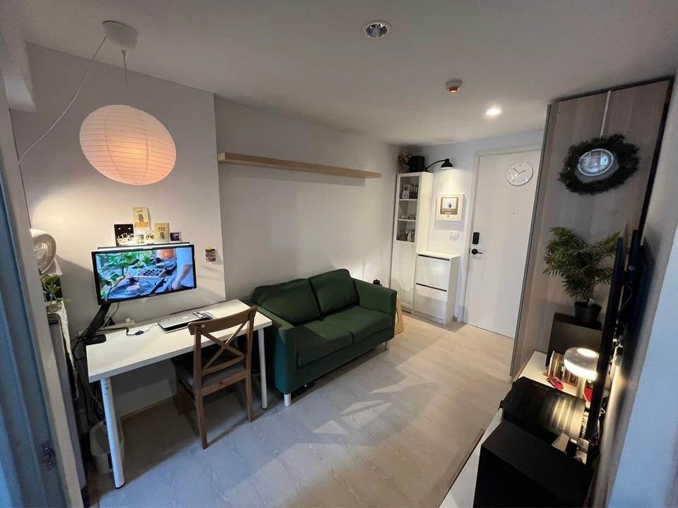 For sale: The Kit Rangsit-Tiwanon, Building A, 7th floor, fully furnished room, nice to live in, reserve now, don't miss out, hurry!