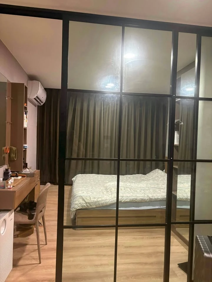 For sale: The Cube Loft Lat Phrao 107, 3rd floor, 1 bedroom, 1 bathroom, full facilities, book now, don't hesitate.