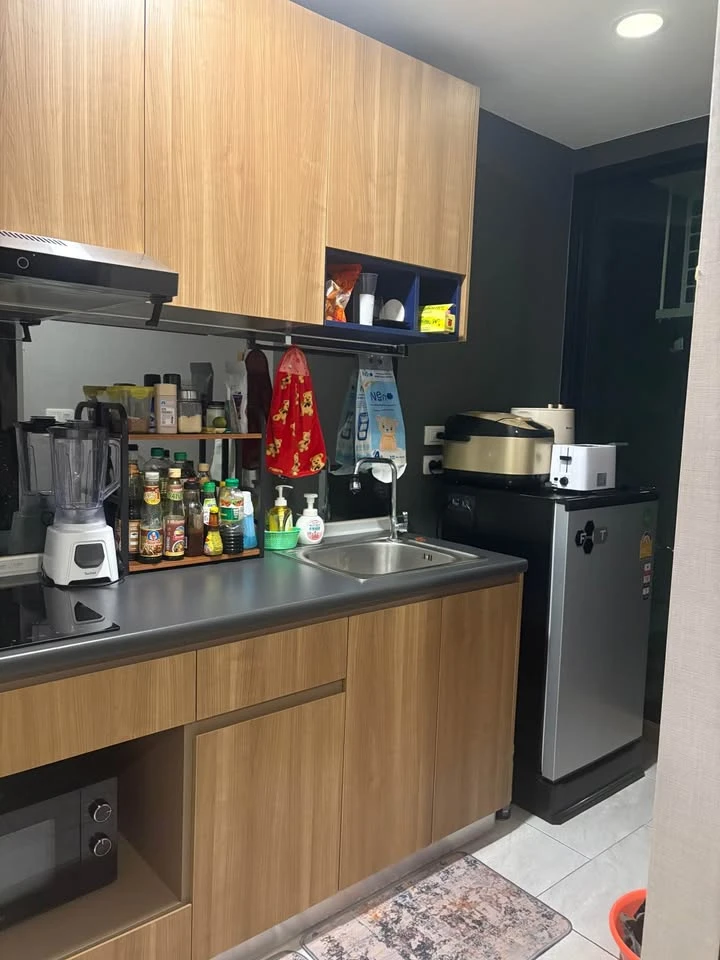 For sale: The Cube Loft Lat Phrao 107, 3rd floor, 1 bedroom, 1 bathroom, full facilities, book now, don't hesitate.