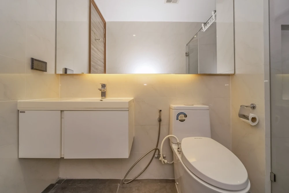 For sale: Mayfair Place Sukhumvit 50, 5th floor, spacious room, beautifully decorated, complete facilities, don't just look.