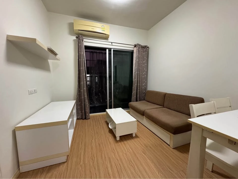 For sale: A Space Asoke-Ratchada, 16th floor, pool view, 2 bedrooms, 2 bathrooms, fully furnished, just bring your own furniture and move in. images