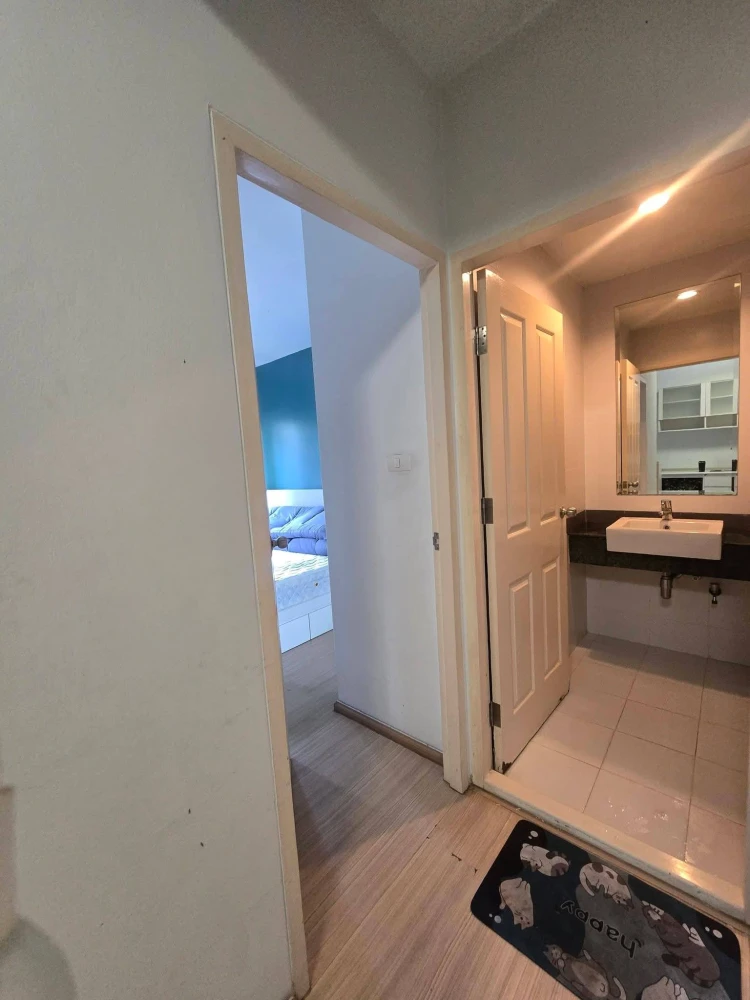 For sale: A Space Kaset, 36 sq.m. unit on the 2nd floor, with a pleasant garden view. Fully furnished and ready to move in.