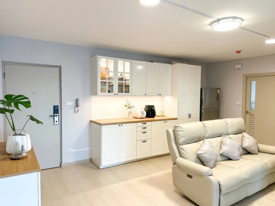 For sale SV City Rama 3 on the 15th floor, Tower 7, Chao Phraya River view, including good furniture, ready to move in, don't delay.