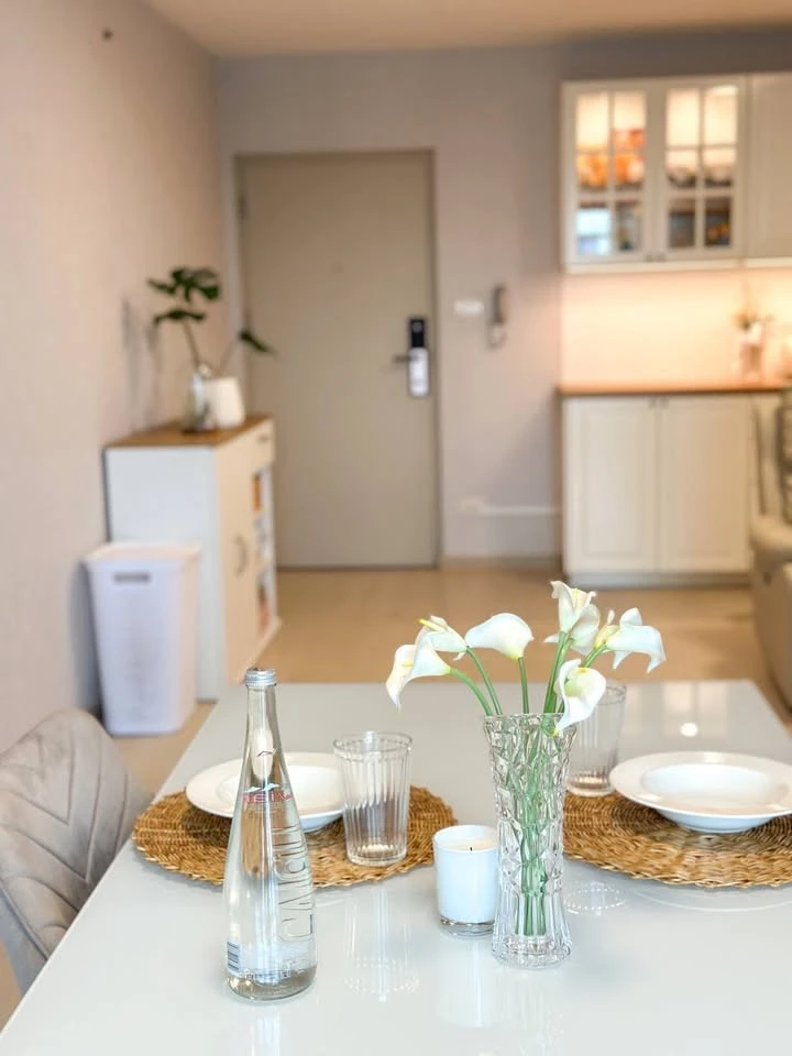 For sale SV City Rama 3 on the 15th floor, Tower 7, Chao Phraya River view, including good furniture, ready to move in, don't delay.