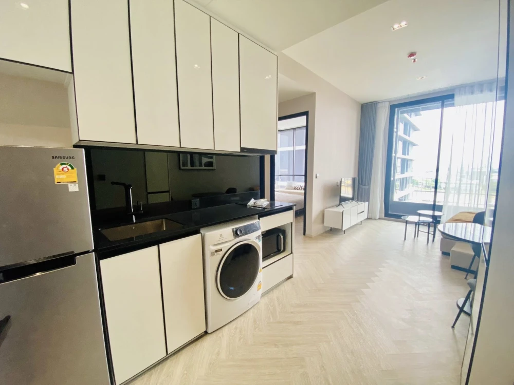 For sale: Chapter Charoen Nakhon-Riverside, spacious room, lots of usable space, 2 bedrooms, 1 bathroom, hurry and reserve now.