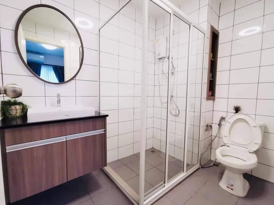 For sale: Chapter One Eco Ratchada-Huai Khwang, 3rd floor, north-facing room, no sunlight, cool and comfortable all day, well decorated, reserve now b