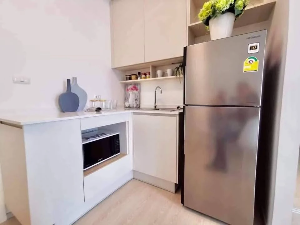 For sale: Chapter One Eco Ratchada-Huai Khwang, 3rd floor, north-facing room, no sunlight, cool and comfortable all day, well decorated, reserve now b